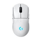 Mouse gaming Logitech Pro 2 Lightspeed, Wireless, Alb