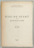 INSTITUTUL GEOLOGIC , BUCURESTI , DARI DE SEAMA ALE SEDINTELOR , VOLUMUL XLVII (1959 -1960 ) , APARUTA 1962