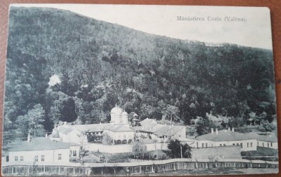 Carte postala, Manastirea Cozia-Valcea, perioada interbelica foto
