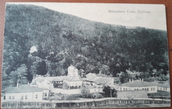 Carte postala, Manastirea Cozia-Valcea, perioada interbelica