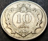 Cumpara ieftin Moneda istorica 10 HELLER - AUSTRIA (AUSTRO-UNGARIA), anul 1895 * cod 2912, Europa