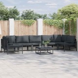 Cumpara ieftin Set de canapele pentru grădină 7 pcs Antracit Oțel
