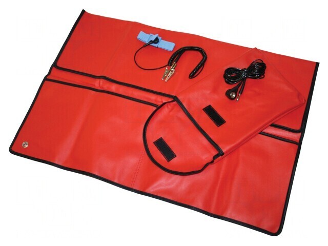 Set de reparații portabil ESD 0,59m x 0,59m x 0,6mm