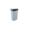 Cos gunoi, Dual Swing, 34 l, gri, Casa Plastor