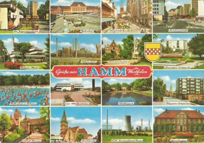 Germania, BRD, carte poştală ilustrată, circulată &amp;icirc;n Rom&amp;acirc;nia, 1987 foto