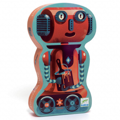Puzzle Djeco - Robotul Bob foto