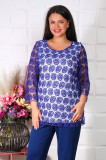 Bluza Eleganta din dantela macrame - 54Marimea