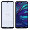 Folie de sticla securizata 5D, Huawei Y7 2019 / Enjoy 9, neagra, full adeziv, superprotectiva