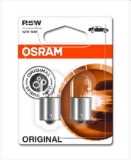 SET 2 BECURI 12V R5W ORIGINAL BLISTER OSRAM