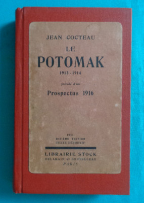 Jean Cocteau &amp;ndash; Le Potomak ( cu ilustratiile autorului ) Suprarealism ( 1931 ) foto