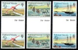 Falkland 1979, Mi #292-294**, posta, avion, corabie, cai, MNH! Cota 8,40 &euro;!