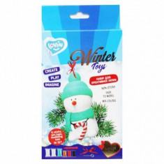 Set de modelat plastilina - Snowman | Okto Clay