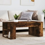 Gossi masuta de cafea, stejar fumuriu, 102x55x42 cm, lemn prelucrat