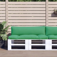 vidaXL Perne de paleți, 2 buc, verde, material textil 360927