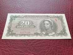 Bancnota 20 lei 1950 foto