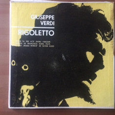 rigoletto giuseppe verdi opera in trei acte box set 3 LP discuri vinyl clasica