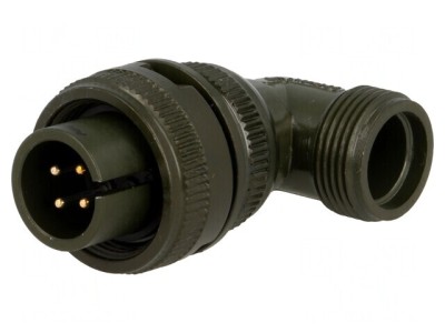 Conector circular aluminiu 14S MS/DS foto