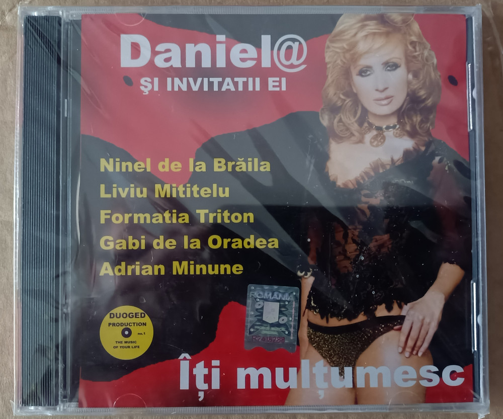 Daniela Gyorfi CD cu muzică de petrecere și manele , Daniel@, Lautareasca |  Okazii.ro