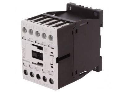 Contactor 3P NO 24VDC 9A 3NC foto