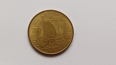 Vatican- 200 Lire 1984 foto