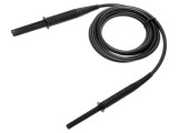 Cablu ecranat mufă banană 4 mm, 3m