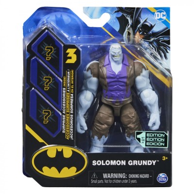 FIGURINA SOLOMON GRUNDY ARTICULATA 10CM CU 3 ACCESORII SURPRIZA SuperHeroes ToysZone foto