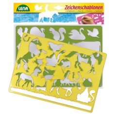 Set sabloane animale Lena Cai si Pisici