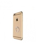 Cumpara ieftin Husa iPhone 6 / 6S MyStyle Elegance Luxury 3in1 cu Inel Auriu, Rezistenta la Socuri, Praf si Zgarieturi, Carcasa Protectie Aurie