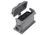 Han B Base SM LC Metal Cove 2 x M25 HARTING