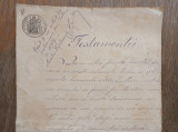 Cumpara ieftin TESTAMENT 1877, ACT NOTARIAL