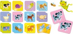 Primul meu joc de memorie - Animalute PlayLearn Toys foto