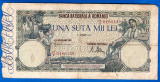 (21) BANCNOTA ROMANIA - 100.000 LEI 1946 (21 OCTOMBRIE 1946), FILIGRAN ORIZONTAL