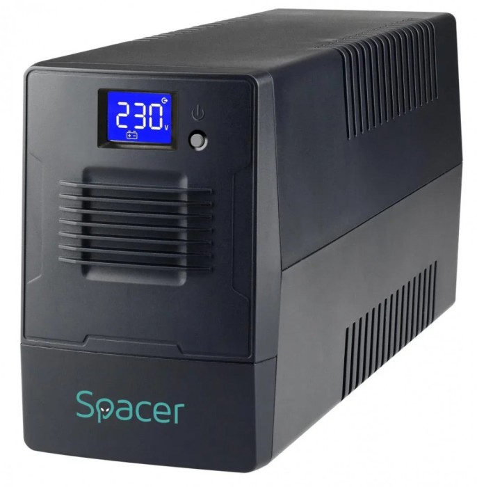 UPS Spacer Line Int. cu management, LCD, 1000VA/ 600W,