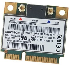 Modul 3G WWAN Lenovo Ericsson H5321 PCI-E pentru ThinkPad