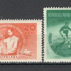 Romania.1952 Congresul uniunii internationale a studentilor YR.168