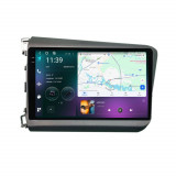 Navigatie dedicata cu Android Honda Civic IX Sedan 2011 - 2015, 12GB RAM, Radio