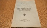 LEGE PENTRU AMNISTIEREA UNOR INFRACTIUNI de Competenta Instantelor Ordinare, precum si a Tribunalelor Militare - 1929, 8 p.