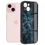 Cumpara ieftin Husa pentru iPhone 15 Antisoc Personalizata Nebuloasa Albastra Glaze, Apple