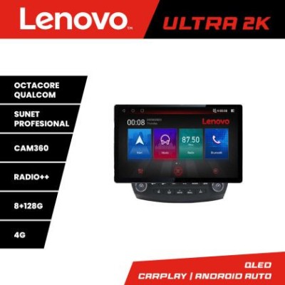 Navigatie Honda Accord 2004-2008 N-ACCORD ecran 13&amp;quot; 2K 8+128 Android Waze USB Navigatie 4G 360 Toslink Youtube CarStore Technology foto