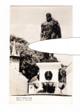 CP Baile Herculane - Statuia lui Hercules, RPR, circulata 1961, stare foarte bun, Printata
