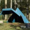 Gossi cort de camping tipi pentru 5 persoane, albastru, impermeabil