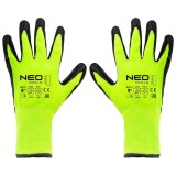 Manusi de lucru din nailon acoperit cu latex, 4142X, marimea 9 NEO TOOLS 97-613-9 HardWork ToolsRange