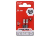 Capăt şurubelniţă Milwaukee Torx T25H 25mm cod 4932471583