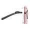 Stergator parbriz universal FLAT U-Type 17 &quot;(425mm)