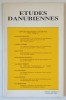 ETUDES DANUBIENNES , TOME II , NUMERO II , 2e SEMESTRE , 1986