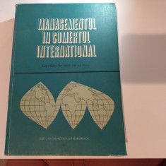 Managementul în comerțul internațional. Alexandru Puiu. 1981