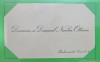 Carte de vizita Doamna si Domnul Nicolae Ottescu (1885-1950)