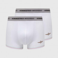 Aeronautica Militare boxeri 2-pack barbati, culoarea alb, AM1UBX004