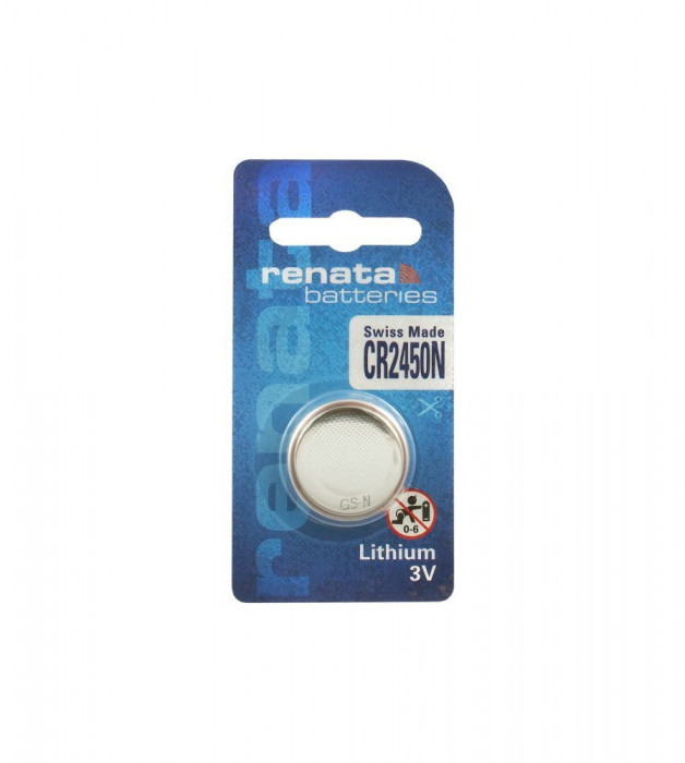 Renata CR2450N 3V baterie plata cu litiu-Conținutul pachetului 1 Bucată