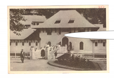 CP Olanesti - Pavilionul Bailor, RPR, circulata 1954, stare foarte buna foto